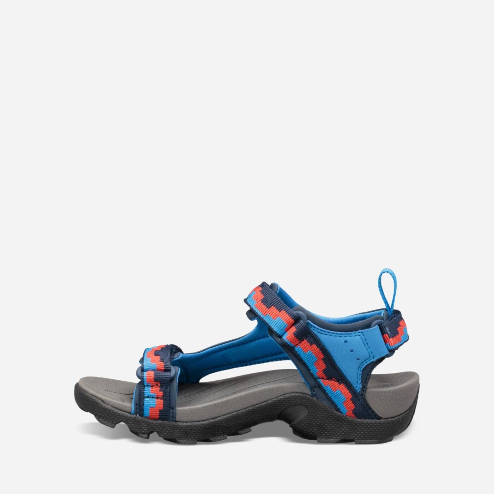 Kids' Teva Tanza Slip On Shoes Black | 864072SZP