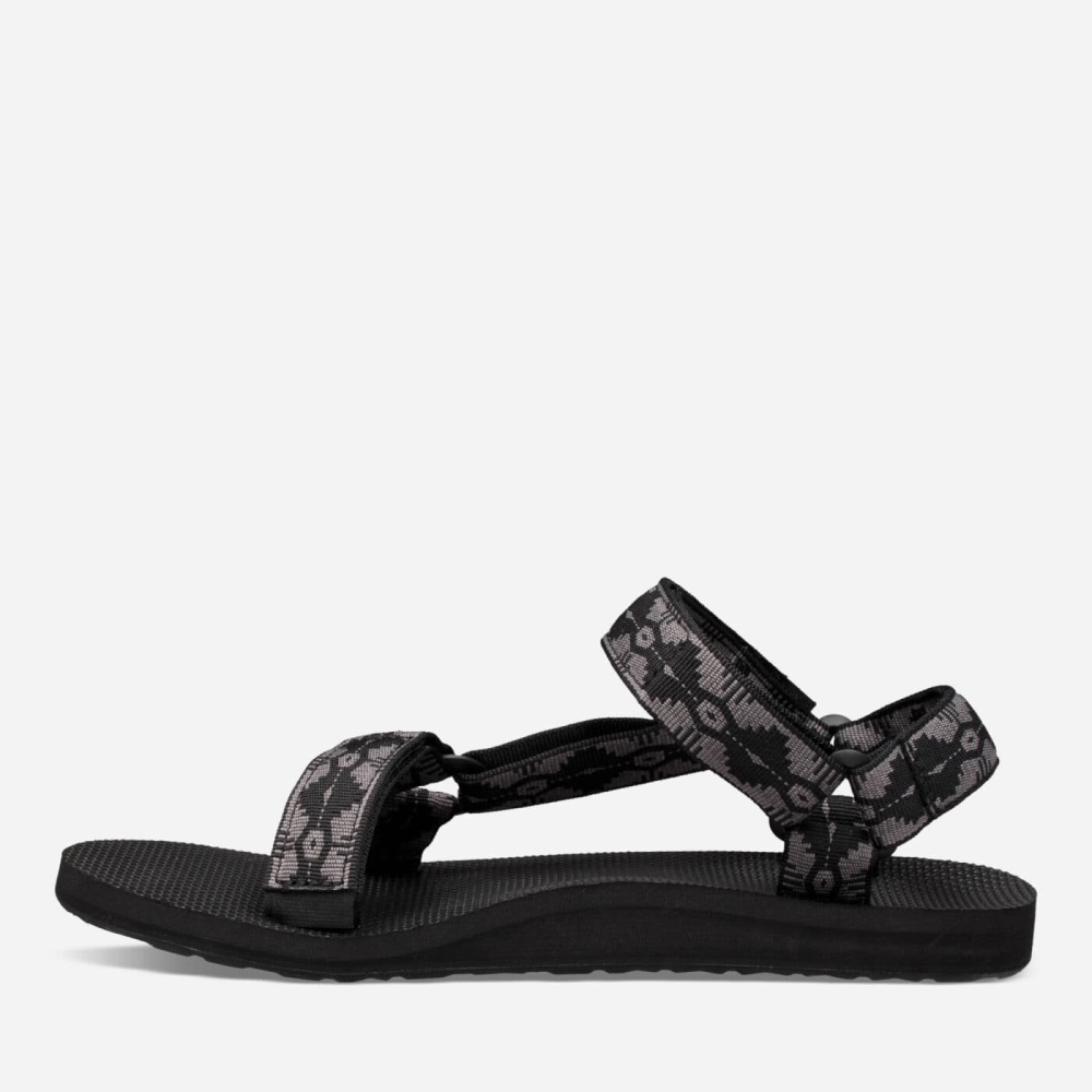 Men's Teva Original Universal Hiking Sandals Dark Grey | 206138NFU
