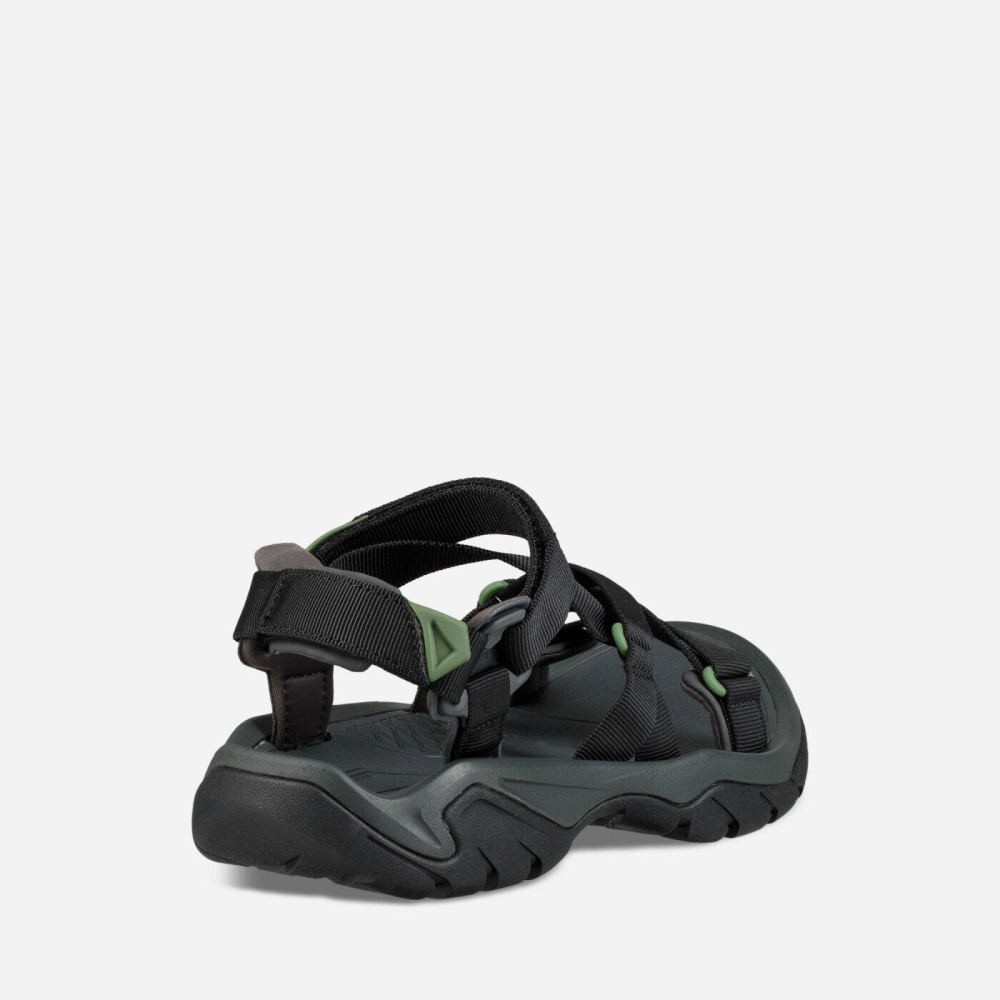 Men's Teva Terra Fi 5 Sport Sandals Black | 650784SRZ