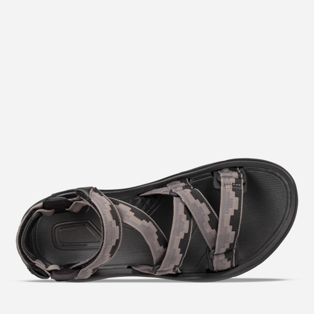 Men's Teva Terra Fi 5 Sport Sandals Dark Grey | 409173JWY