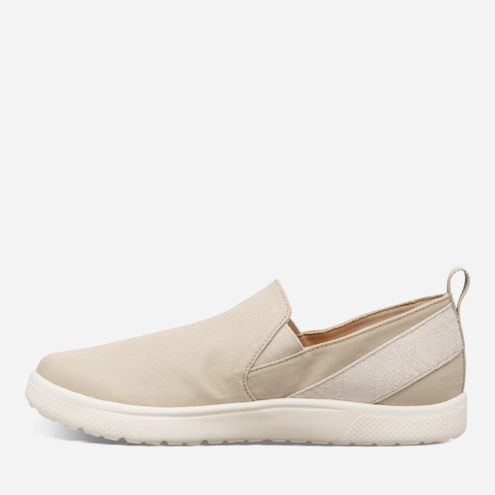 Men's Teva Voya Slip On Slip On Shoes Beige | 482156UHK