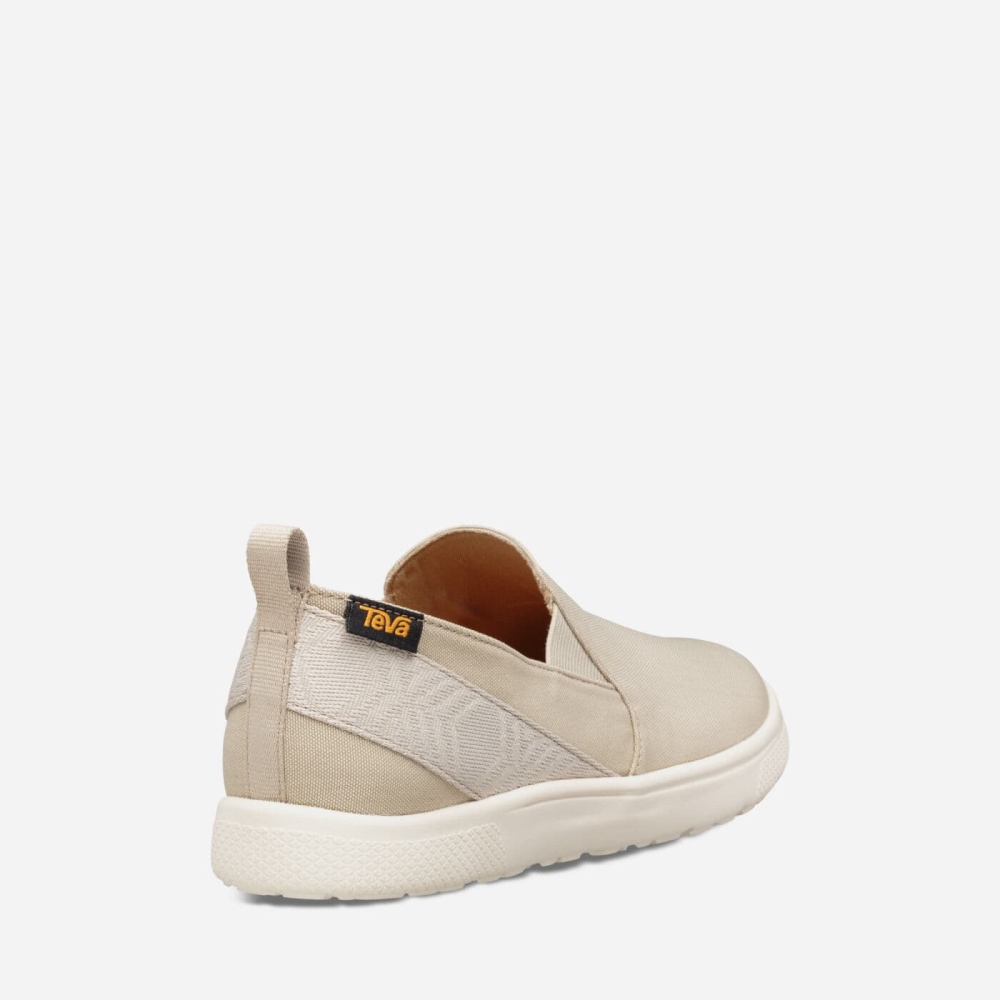 Men's Teva Voya Slip On Slip On Shoes Beige | 482156UHK