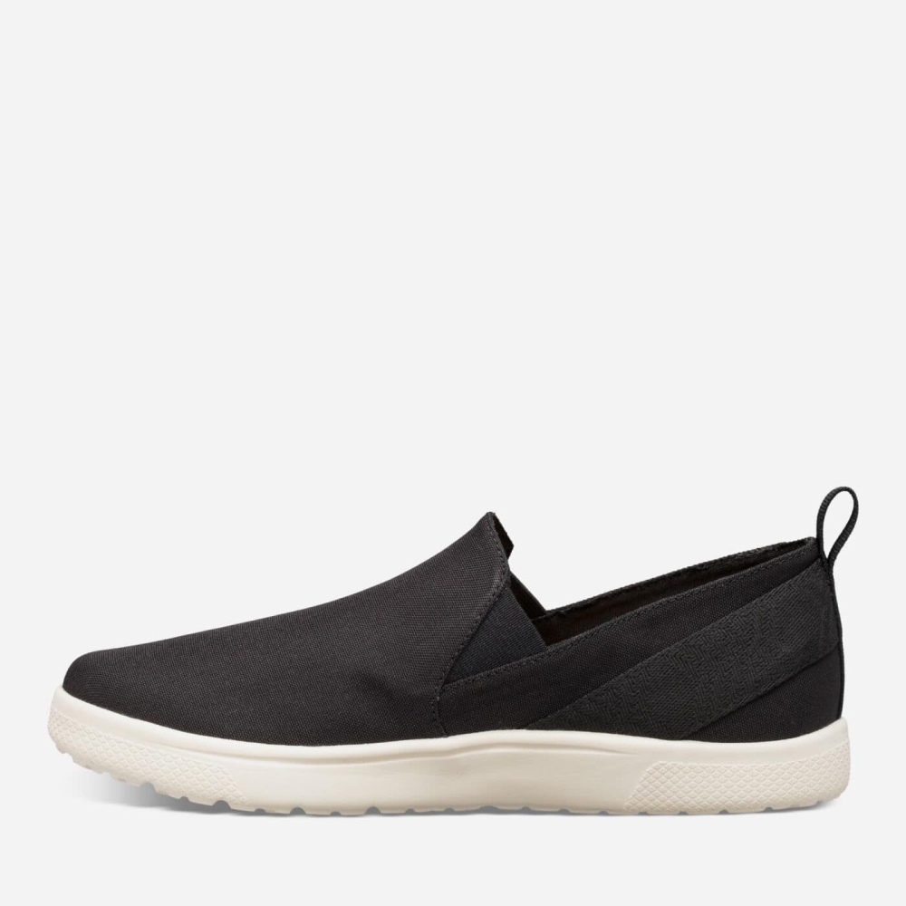 Men's Teva Voya Slip On Slip On Shoes Black | 813294LXJ