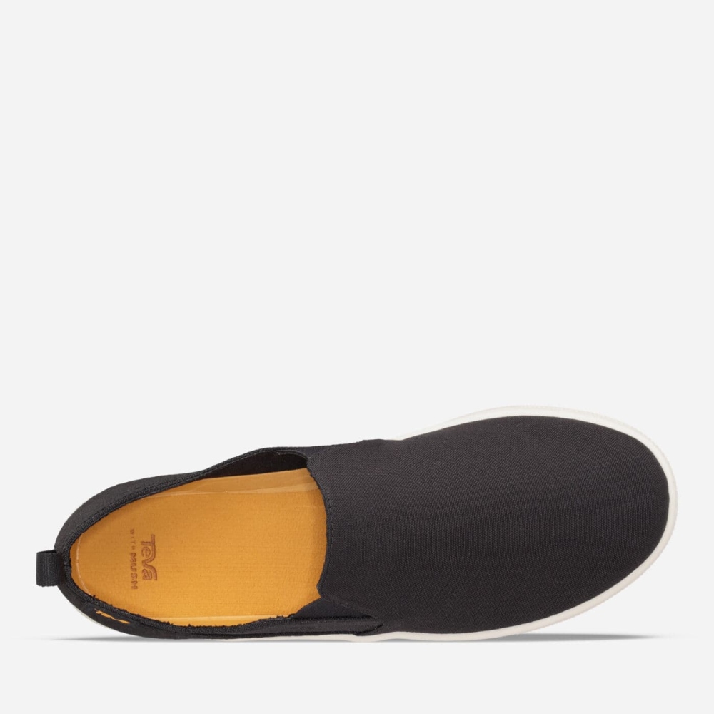 Men's Teva Voya Slip On Slip On Shoes Black | 813294LXJ