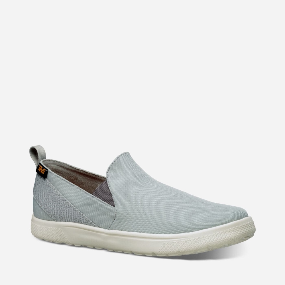 Men's Teva Voya Slip On Slip On Shoes Grey | 203158VEO