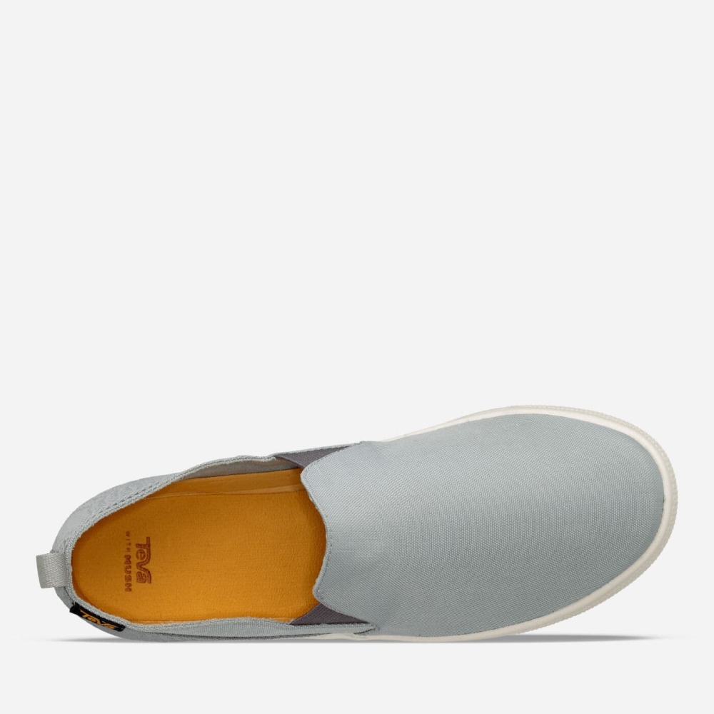 Men's Teva Voya Slip On Slip On Shoes Grey | 203158VEO