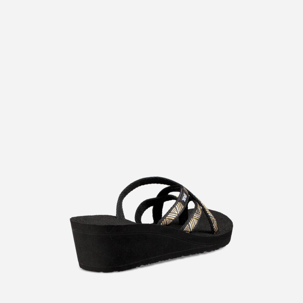 Women's Teva Mush Mandalyn Wedge Ola 2 Flip Flops Multicolor | 947680AQT