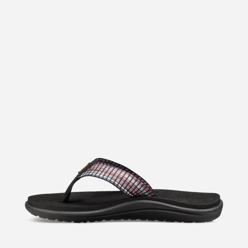 Women's Teva Voya Flip Flops Multicolor | 761504QEN
