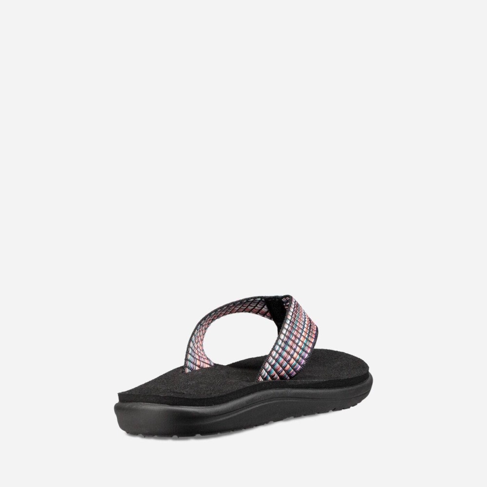 Women's Teva Voya Flip Flops Multicolor | 761504QEN